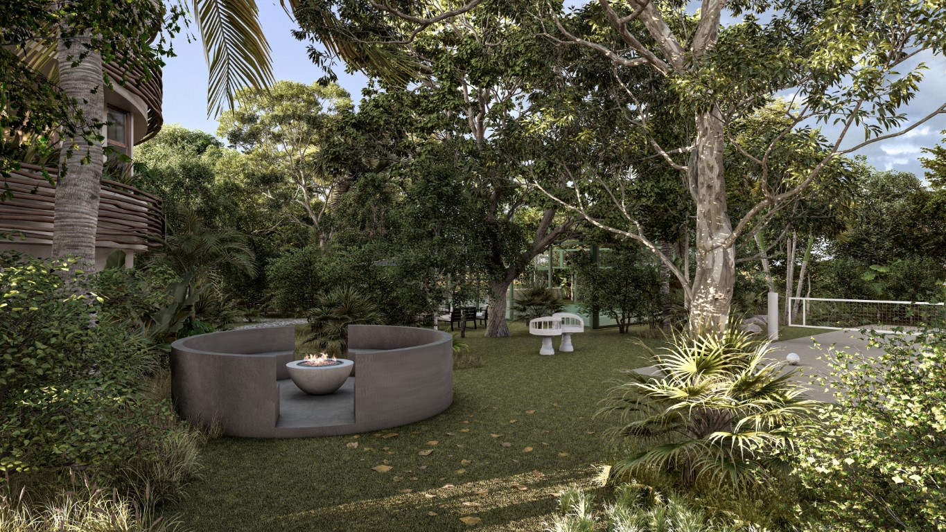 Luxury villa in Cozumel with three bedrooms