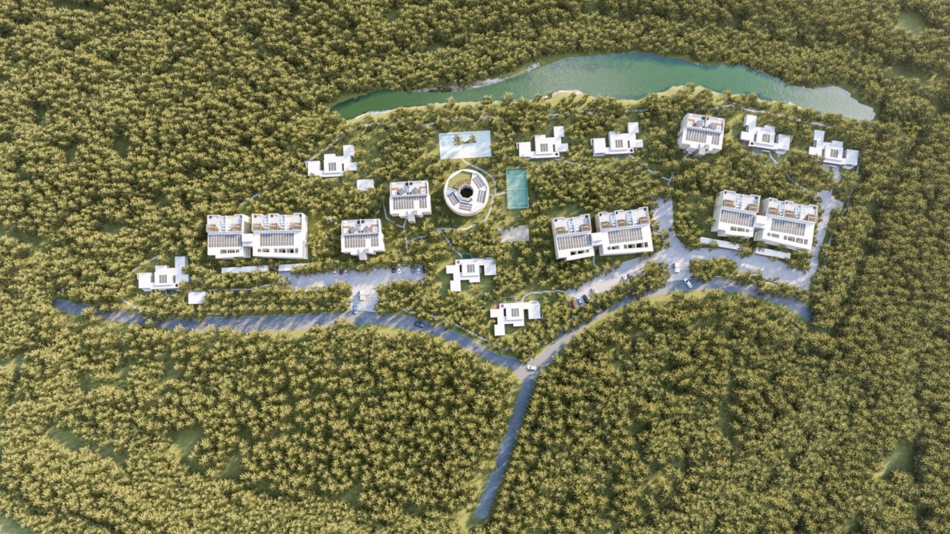4-bedroom villa in Cozumel Island
