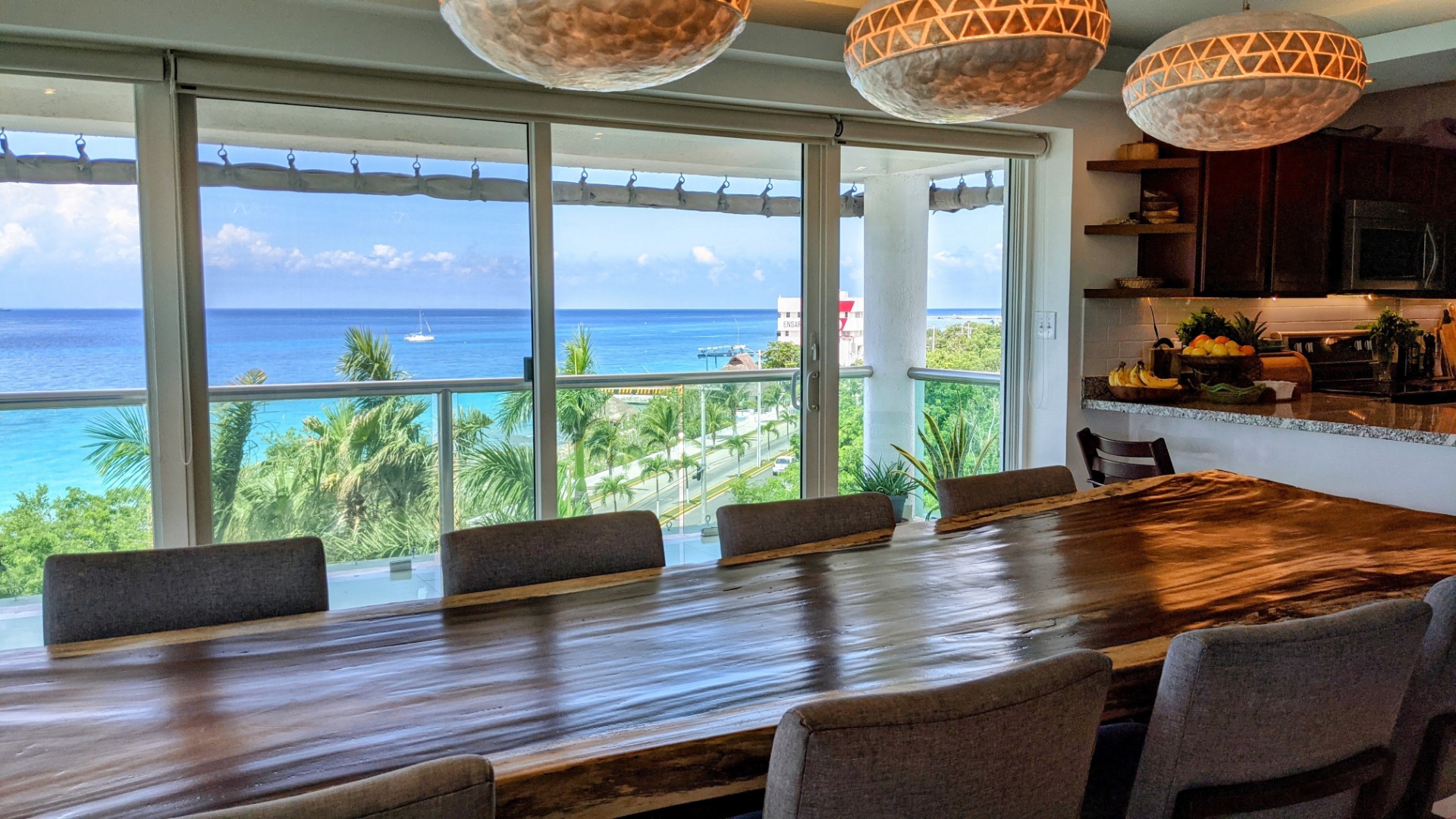Exclusive 3-bedroom Oceanfront Condo in Cozumel