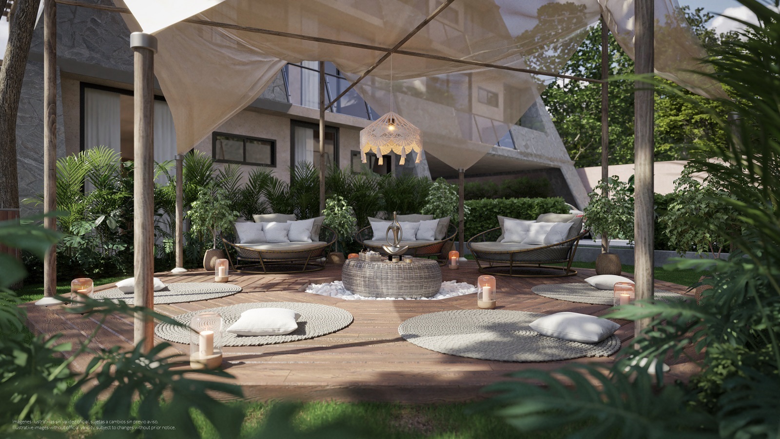 2 bedroom condo located in Aldea Zama.