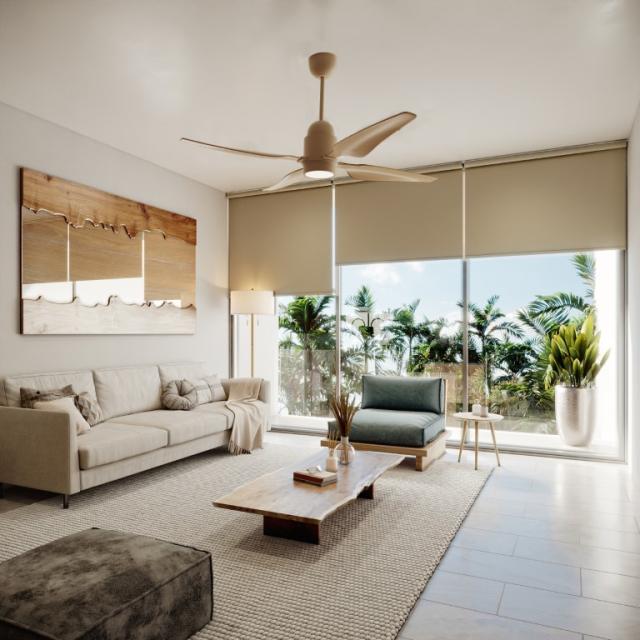 Chic two-bedroom condo in Chicxulub, Yucatán