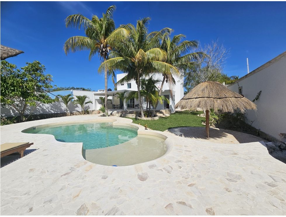 Magnificent ThreeBedroom House in Chelem, Yucatán, Chelem, Progreso
