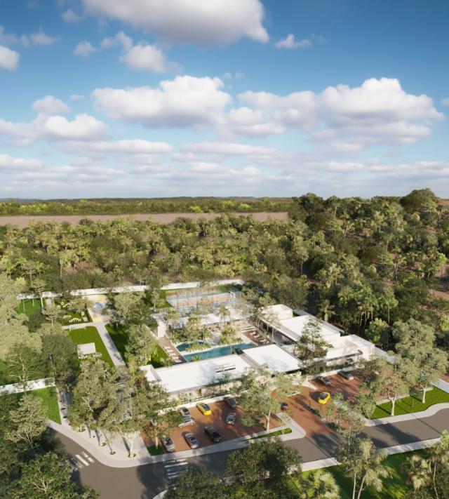 Lot for sale in a quiet and private area of Playa del Carmen