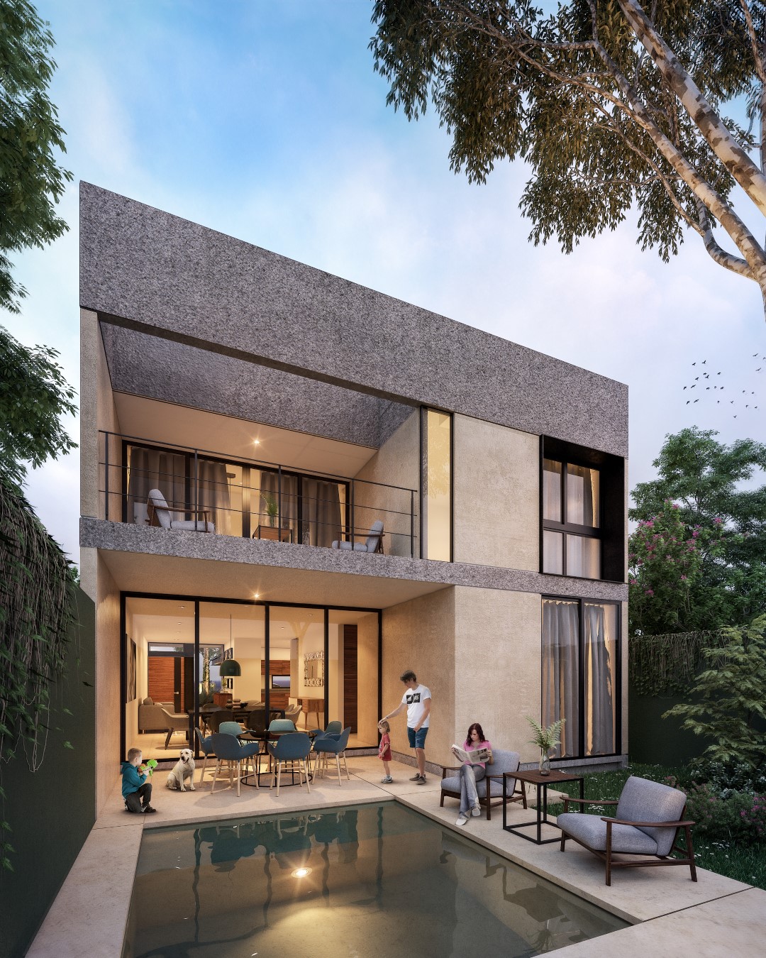 44007 Two-story house with 4 bedrooms in  - Home