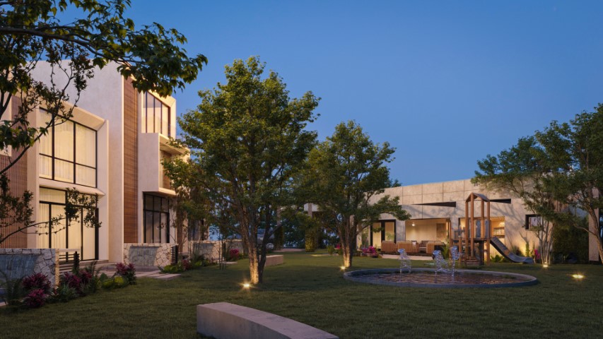 Two-bedroom villa on two levels in Cabo Norte, Mérida