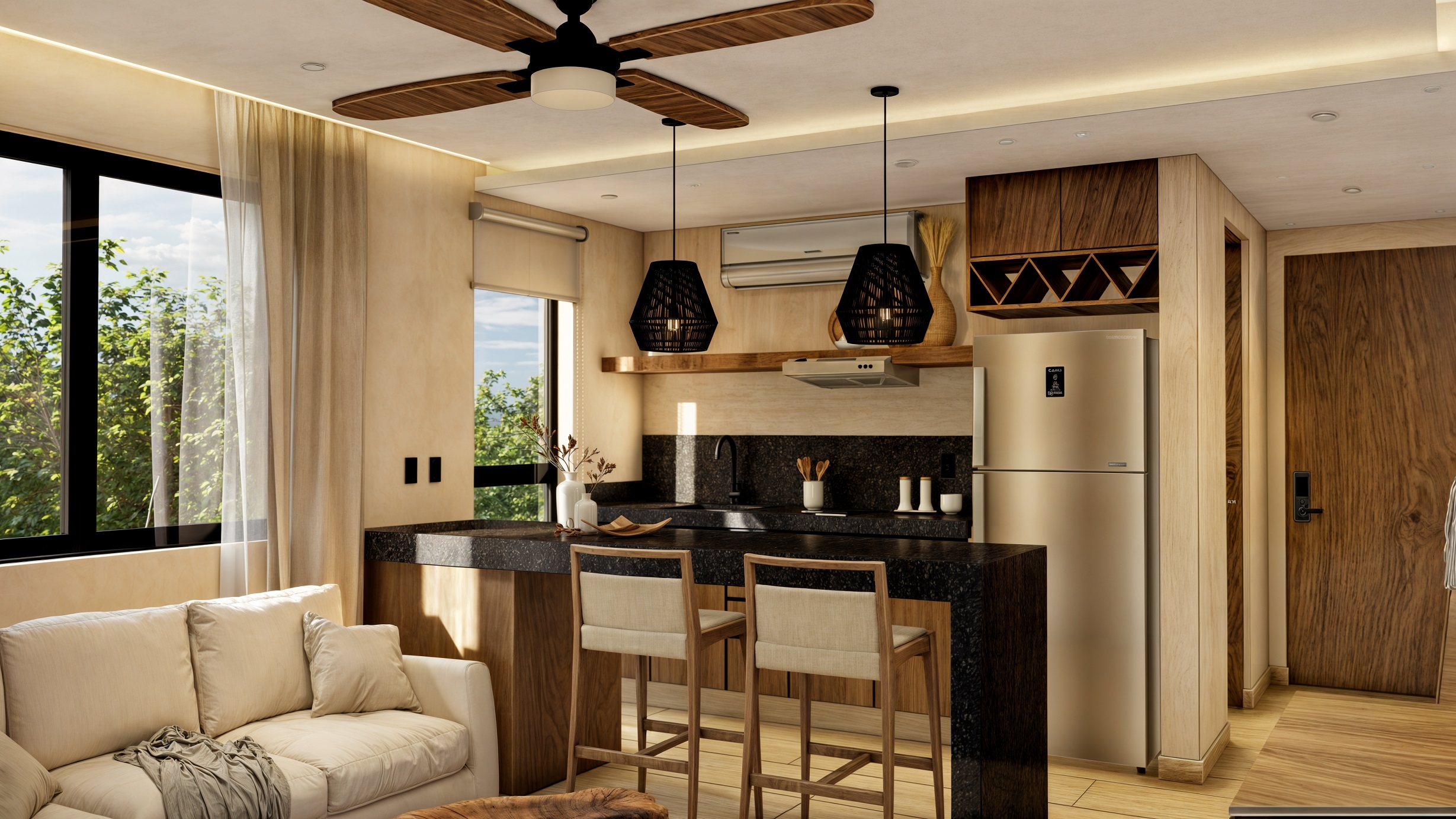 Cozy 1 bedroom condo in high growth area.