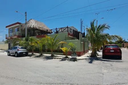 Property with 3 Apartments One Block from the Sea in Progreso