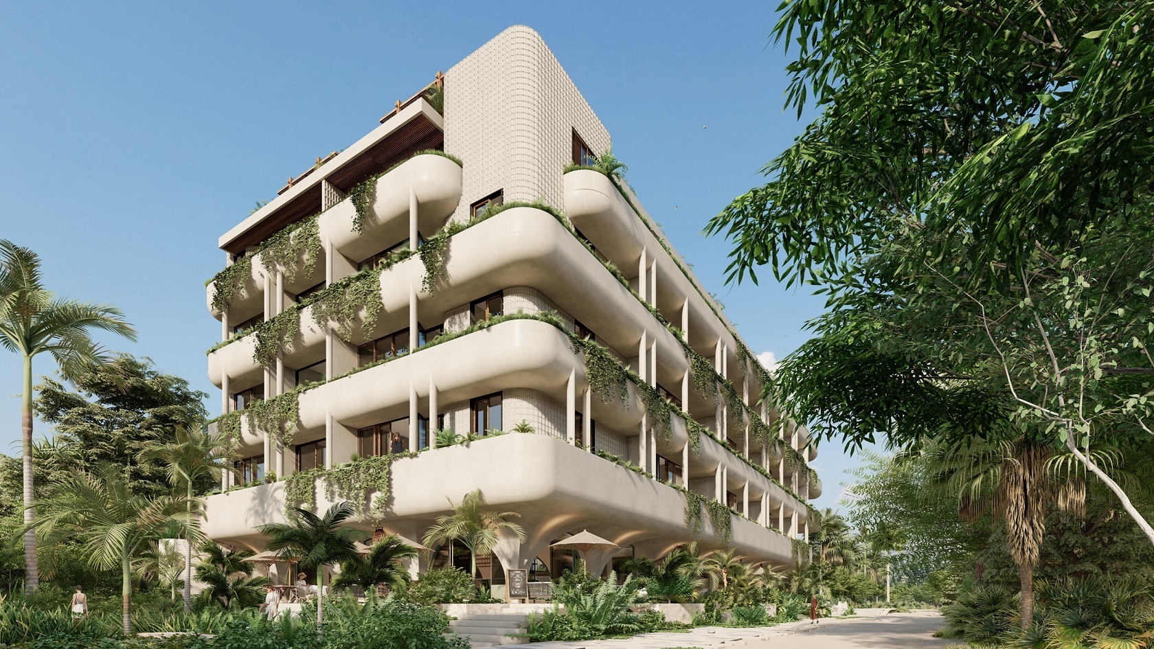 Ample 3 bedroom condo with lock off system.