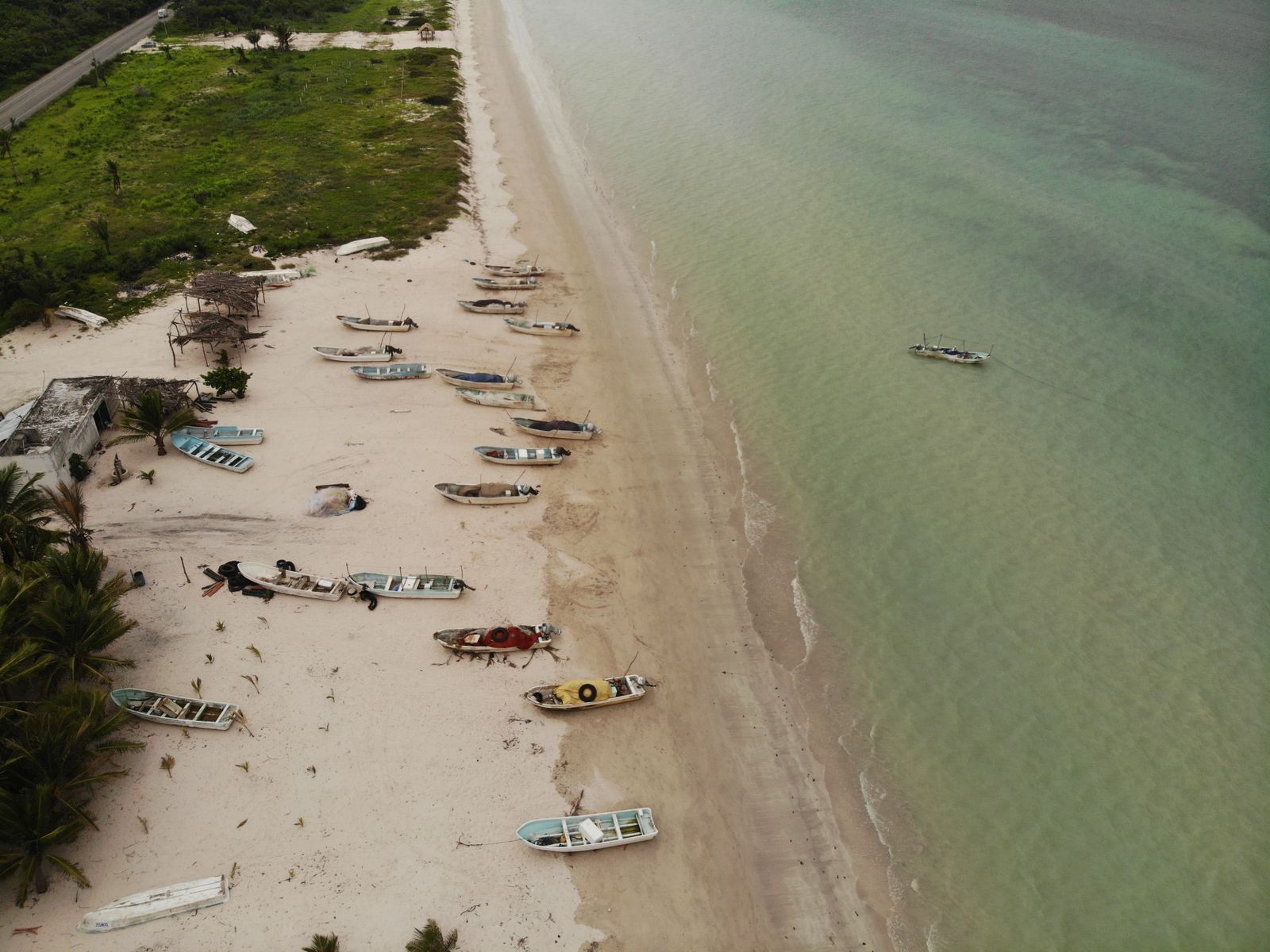 Oceanfront lot in Campeche with panoramic sea views