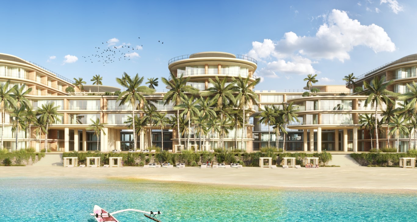 2 bedroom condo in beachfront development