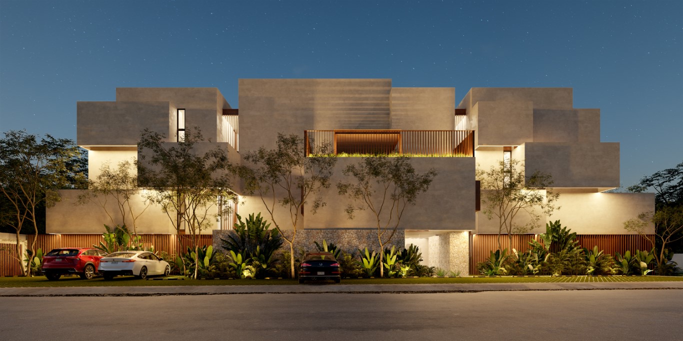 Modern one-bedroom condo with flex space in Mérida