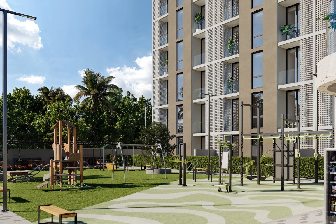 Spacious three-bedroom condo in the Mexican Caribbean