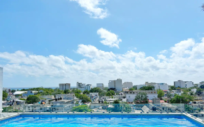 1 bedroom condo a few blocks from the beach