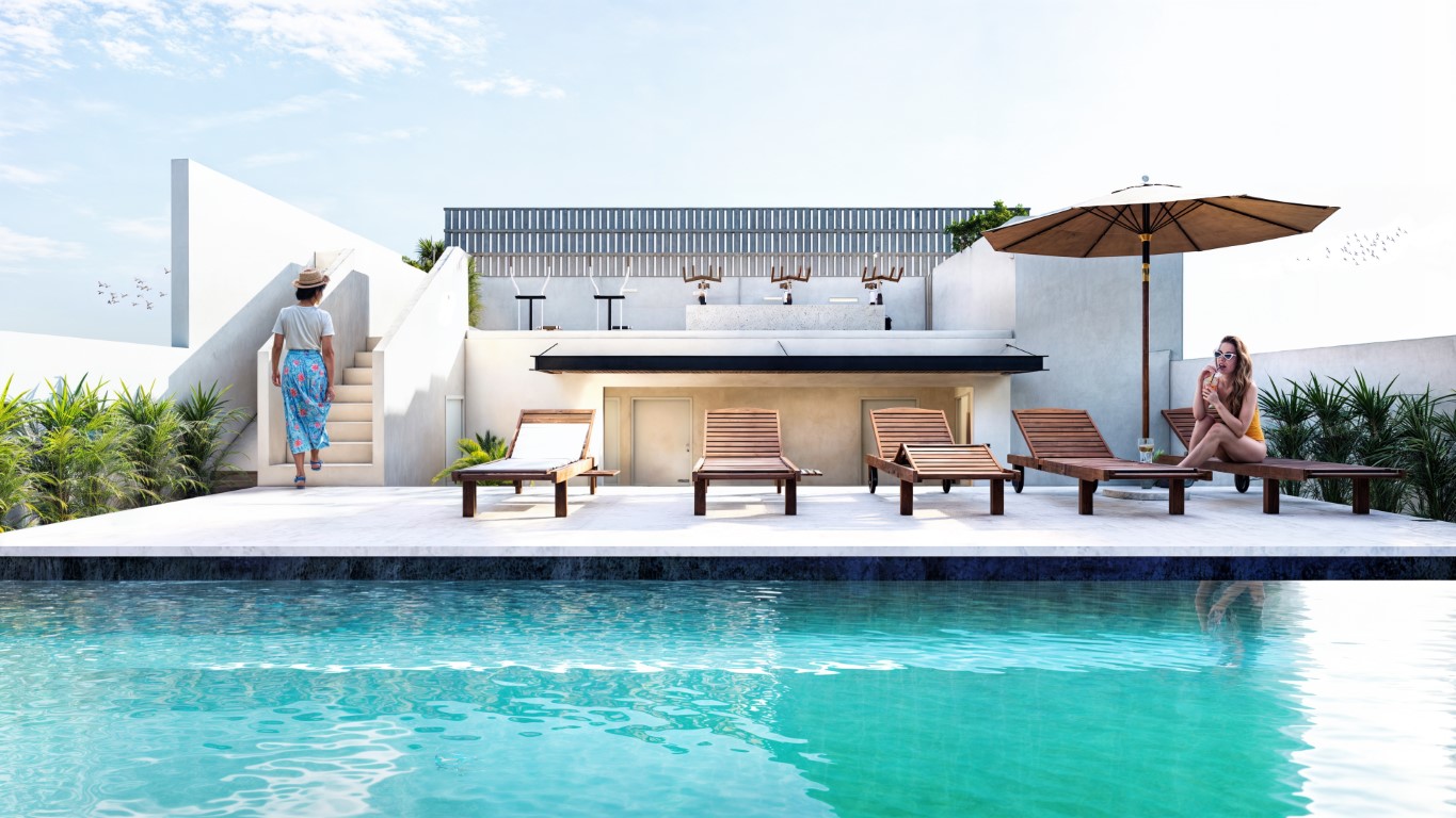 Beautiful studio for pre-sale in Playa del Carmen