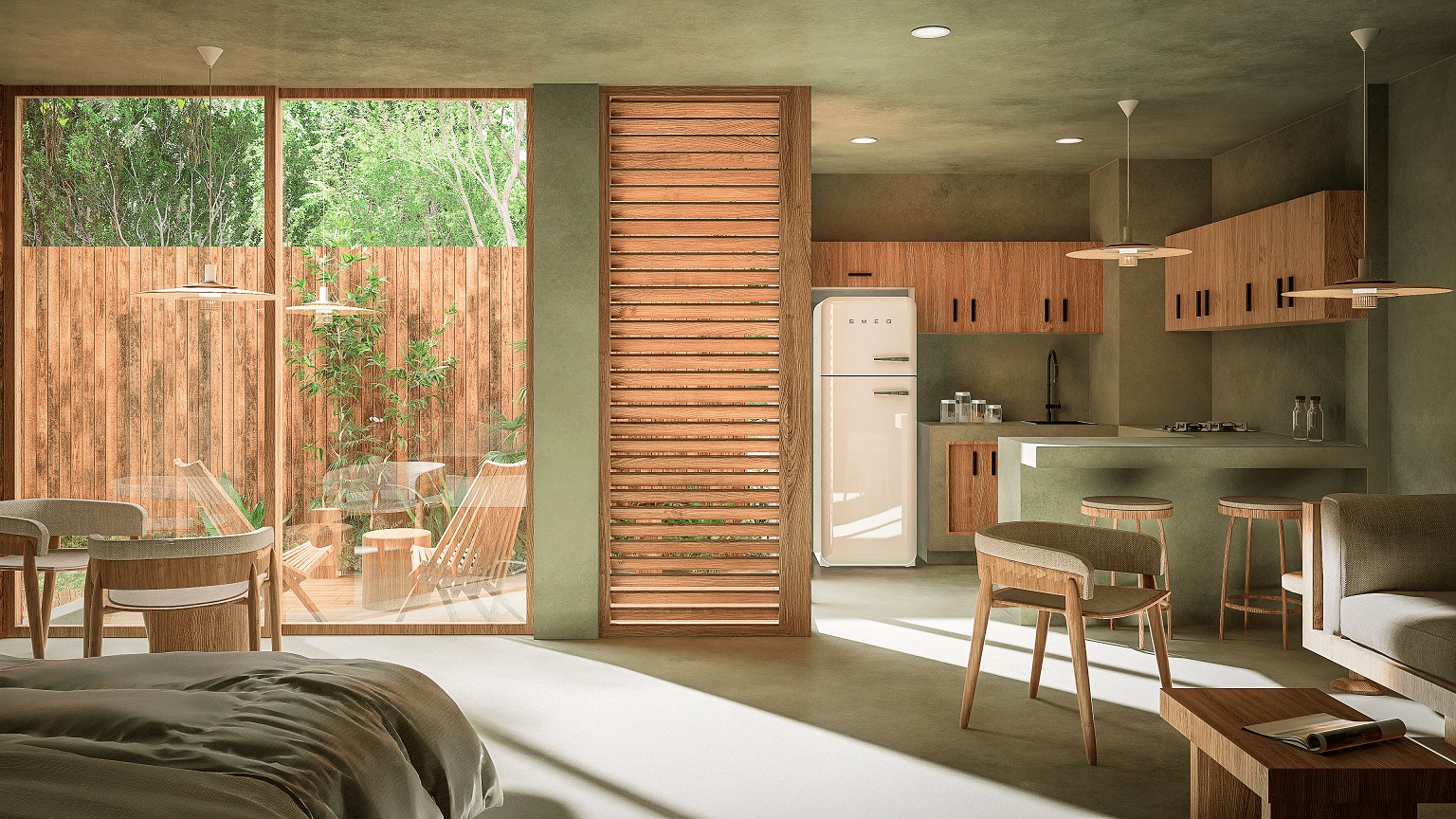 2 bedroom condo with ample spaces.