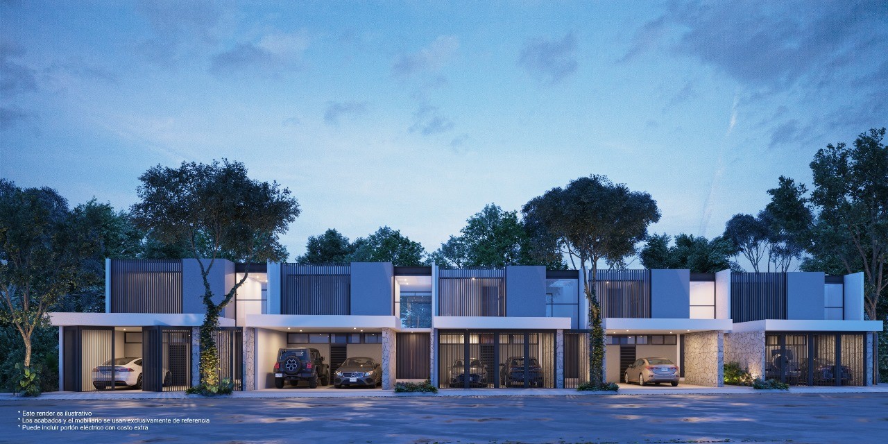 Exclusive three-bedroom house in Temozón Norte