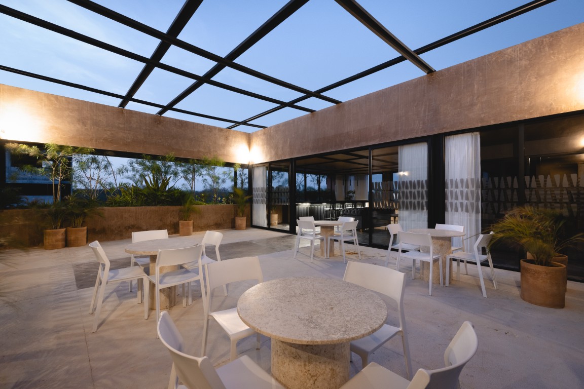 Two-bed condo 100 meters from the Mérida-Progreso highway