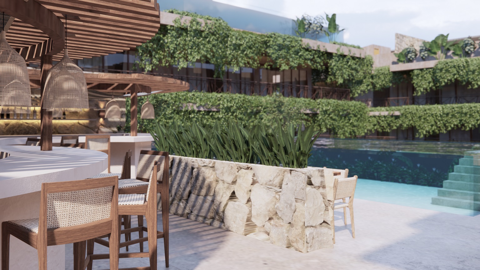 49179 1 bedroom penthouse in Tulum  - Condo