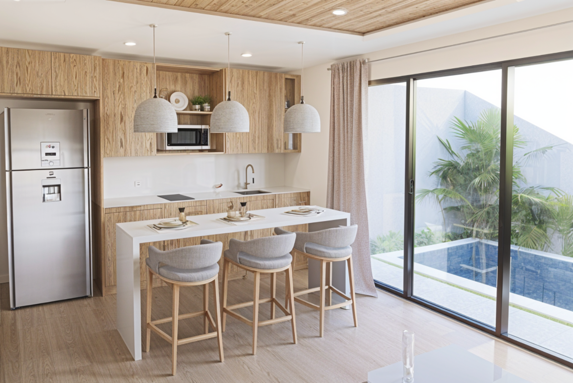 2 bedroom condo steps from the beach