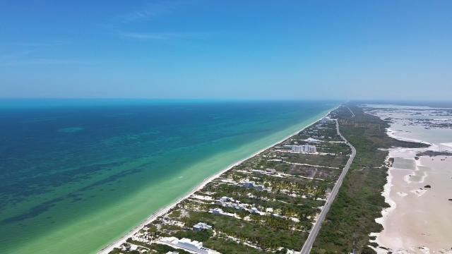 Residential lot 150 meters from the sea in San Bruno, Yucatán