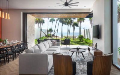 4 bedroom Beachfront home in Tankah Bay Tulum