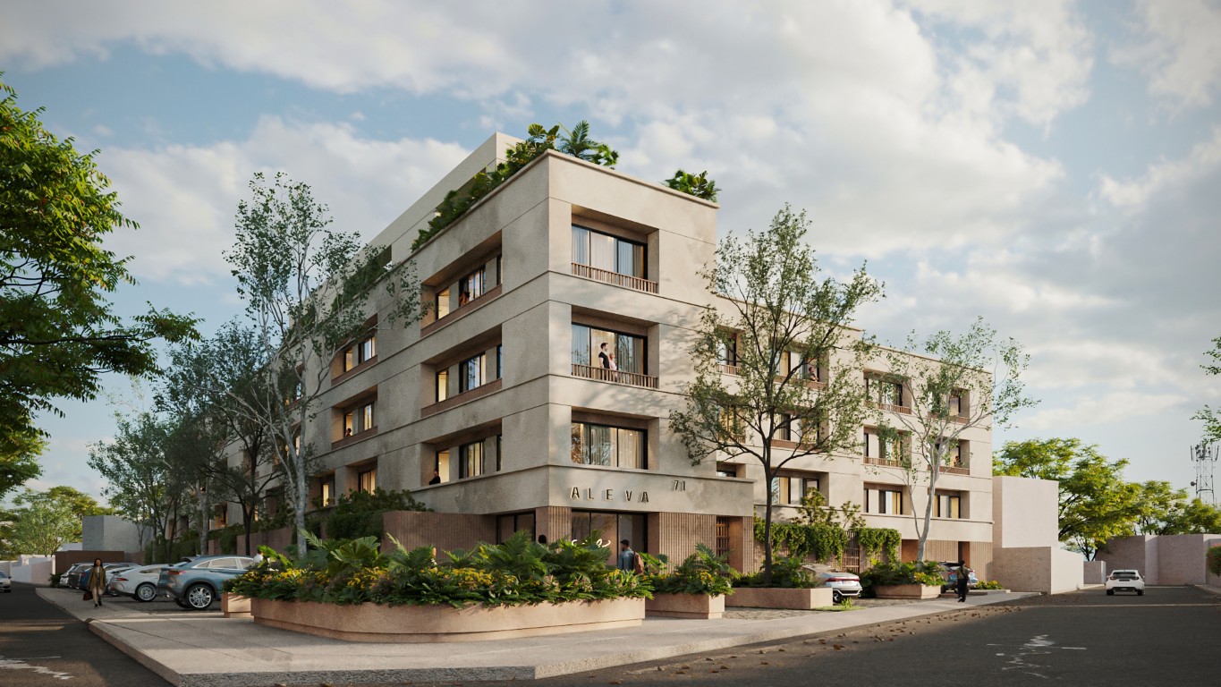 Modern 1-Bedroom Condo with Flex Space in Mérida