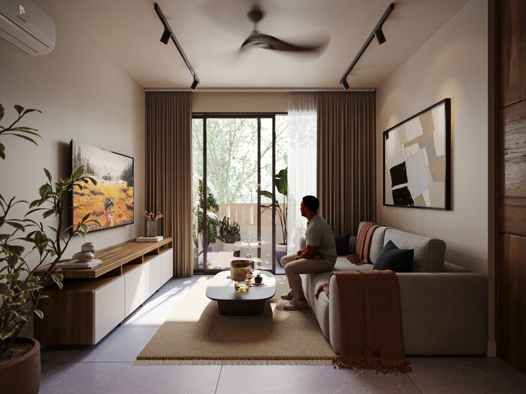 50362 Modern 1-Bedroom Condo with Flex Space in  - Condo