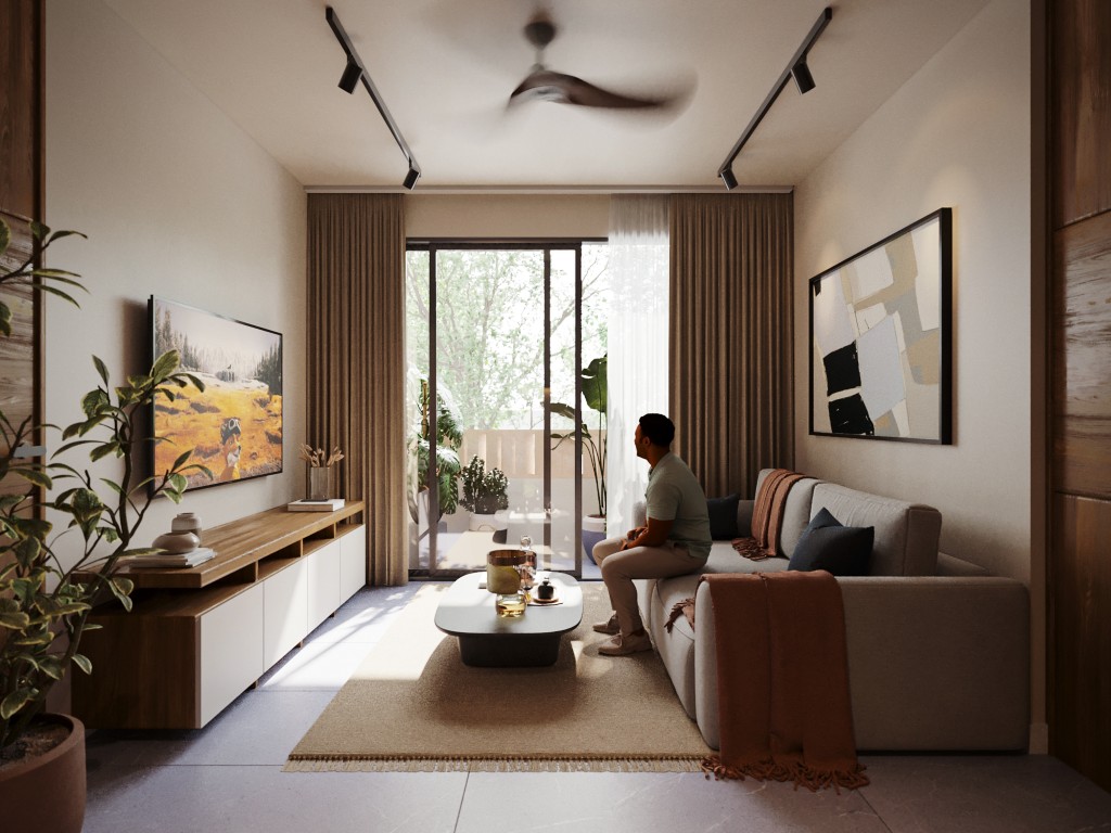 50363 Two-Bedroom Condo in Benito Juárez  - Condo