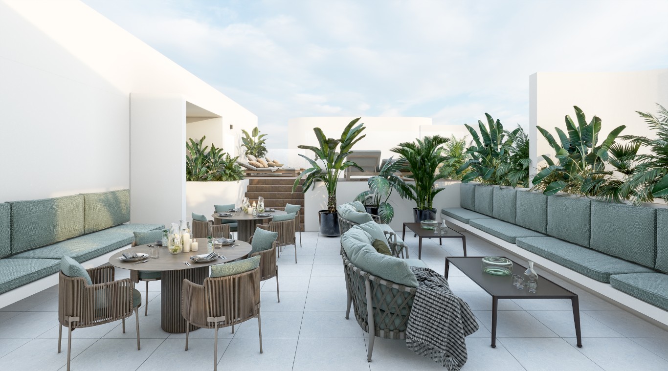 One-bedroom condo with a flex space in Montes de Amé