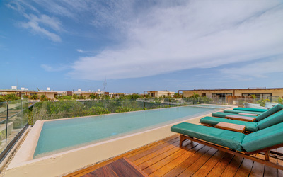 Elegant 3-Bedroom Penthouse with Private Rooftop and Pool