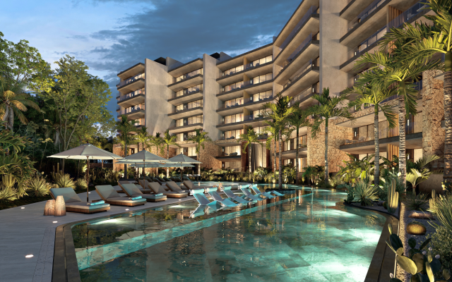 1-bedroom condo with access to a private beach club