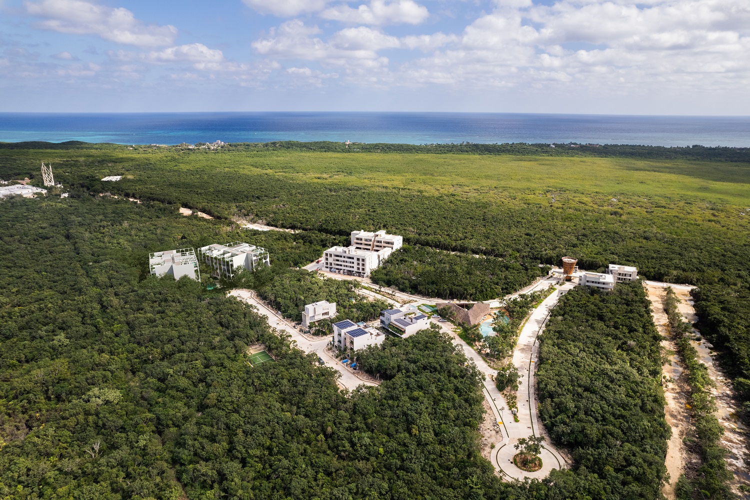 1 bedroom penthouse in the archeological zone of Tulum