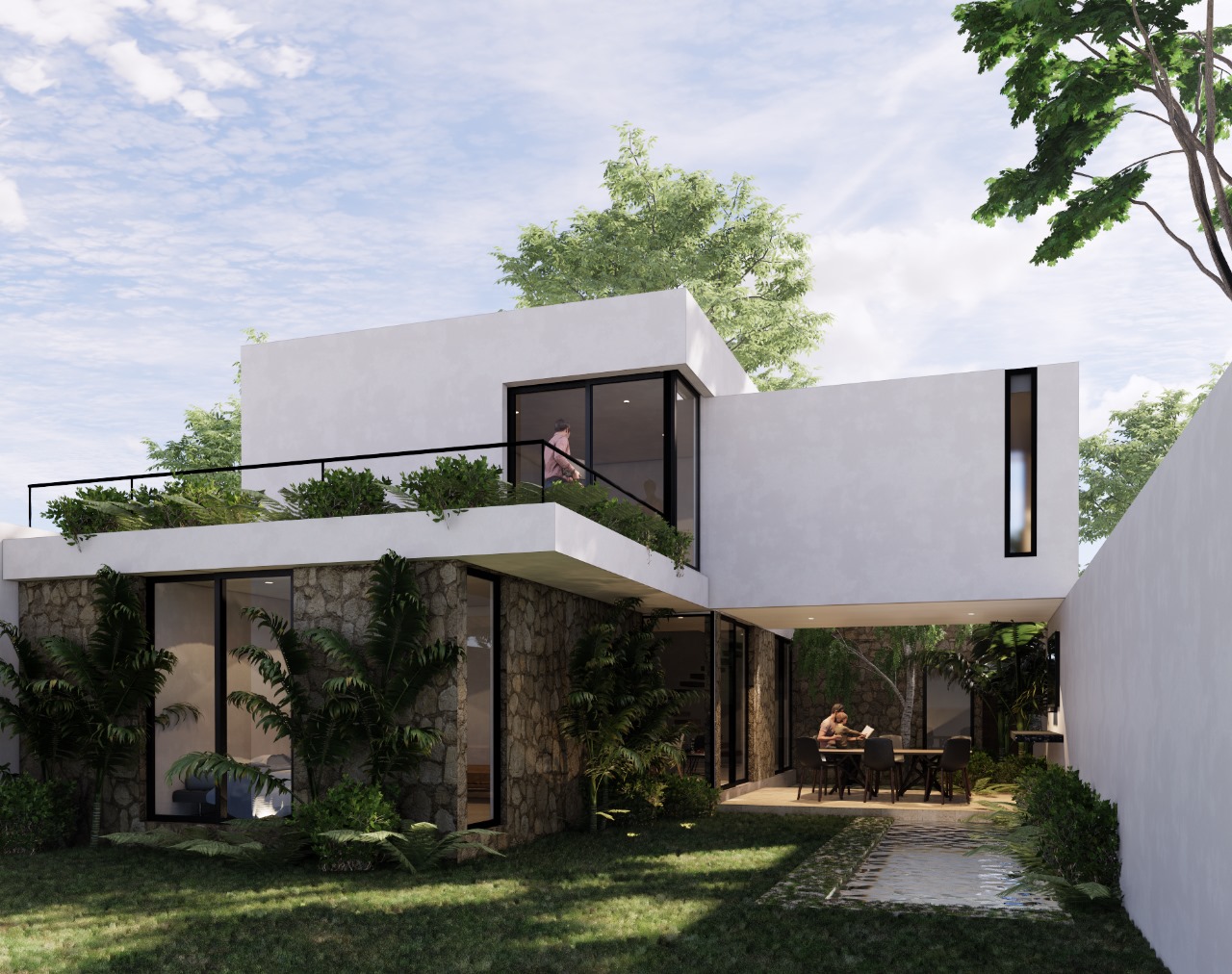 Beautiful three-bedroom house in Mérida, Yucatán