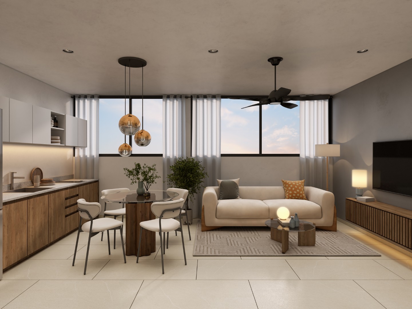 51202 Two-bedroom condo with amenities in  - Condo