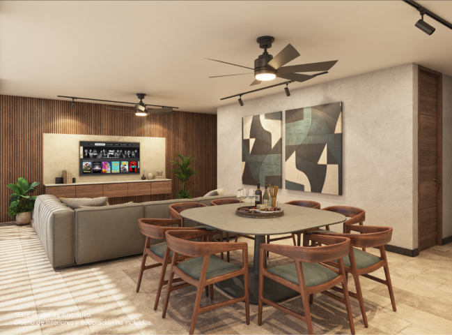 51332 Modern condo in Temozón Norte with one  - Condo