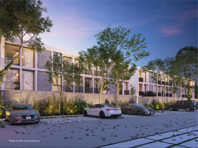 Modern condo in Temozón Norte with one bedroom