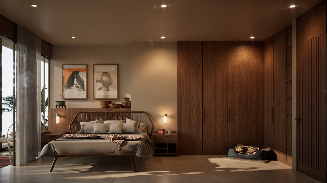 Modern Condo in Cancún with One Bedroom and Flex Space