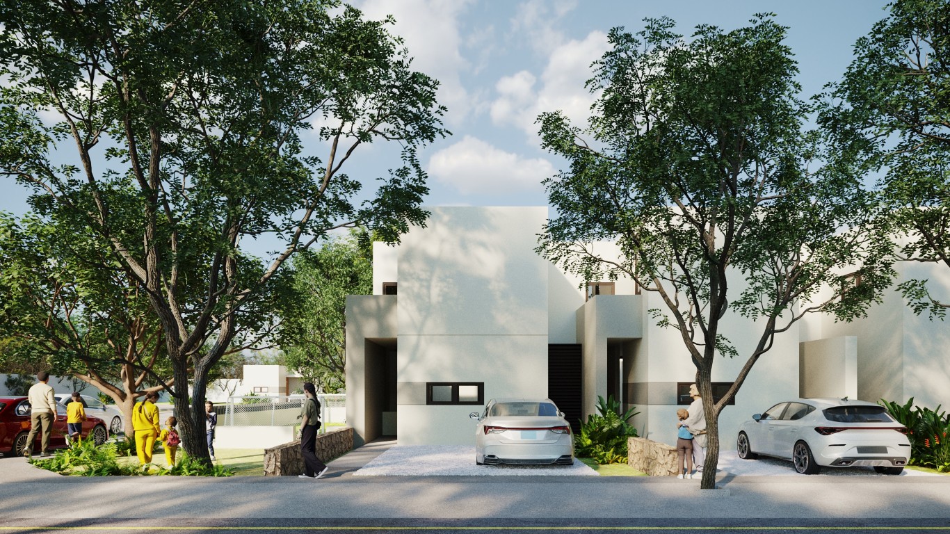 51775 2-bedroom house in Conkal, Mérida with  - Home