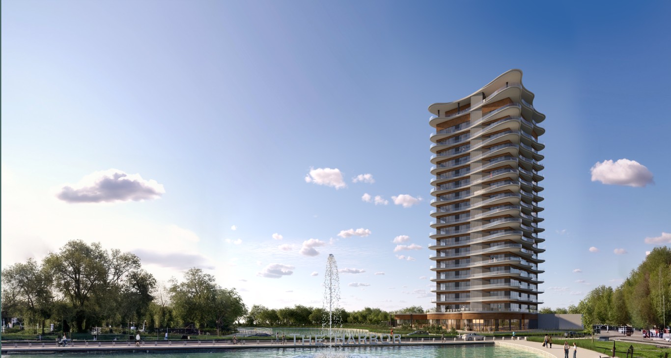 Modern two-bedroom condo in Vía Montejo in Mérida
