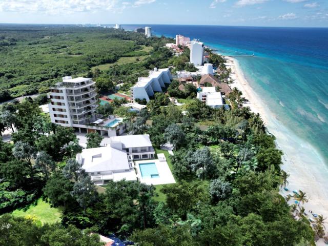 Oceanfront Condo in Exclusive Development North of Cozumel