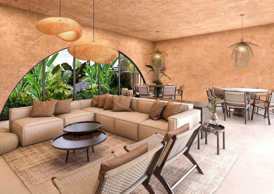 Two-Bedroom Condo with Garden in North Mérida