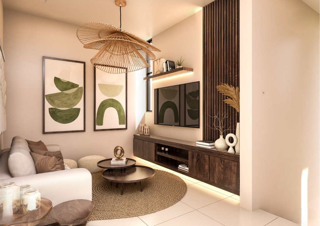 Two-Bed House with Garden in Residential Development in Mérida