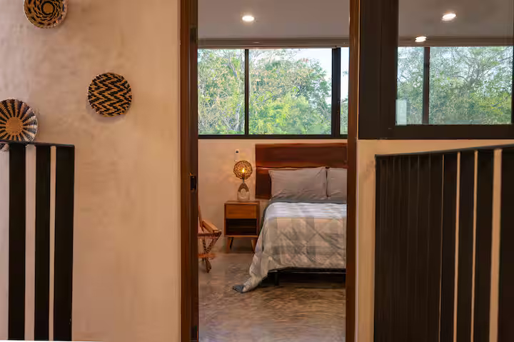 Bungalow between the city and the sea in Hunucmá, Yucatán