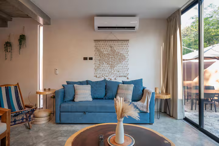 Bungalow between the city and the sea in Hunucmá, Yucatán