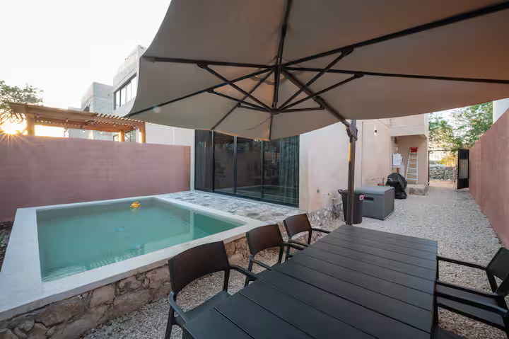 52373 Bungalow between the city and the sea in Hunucmá,  - Home