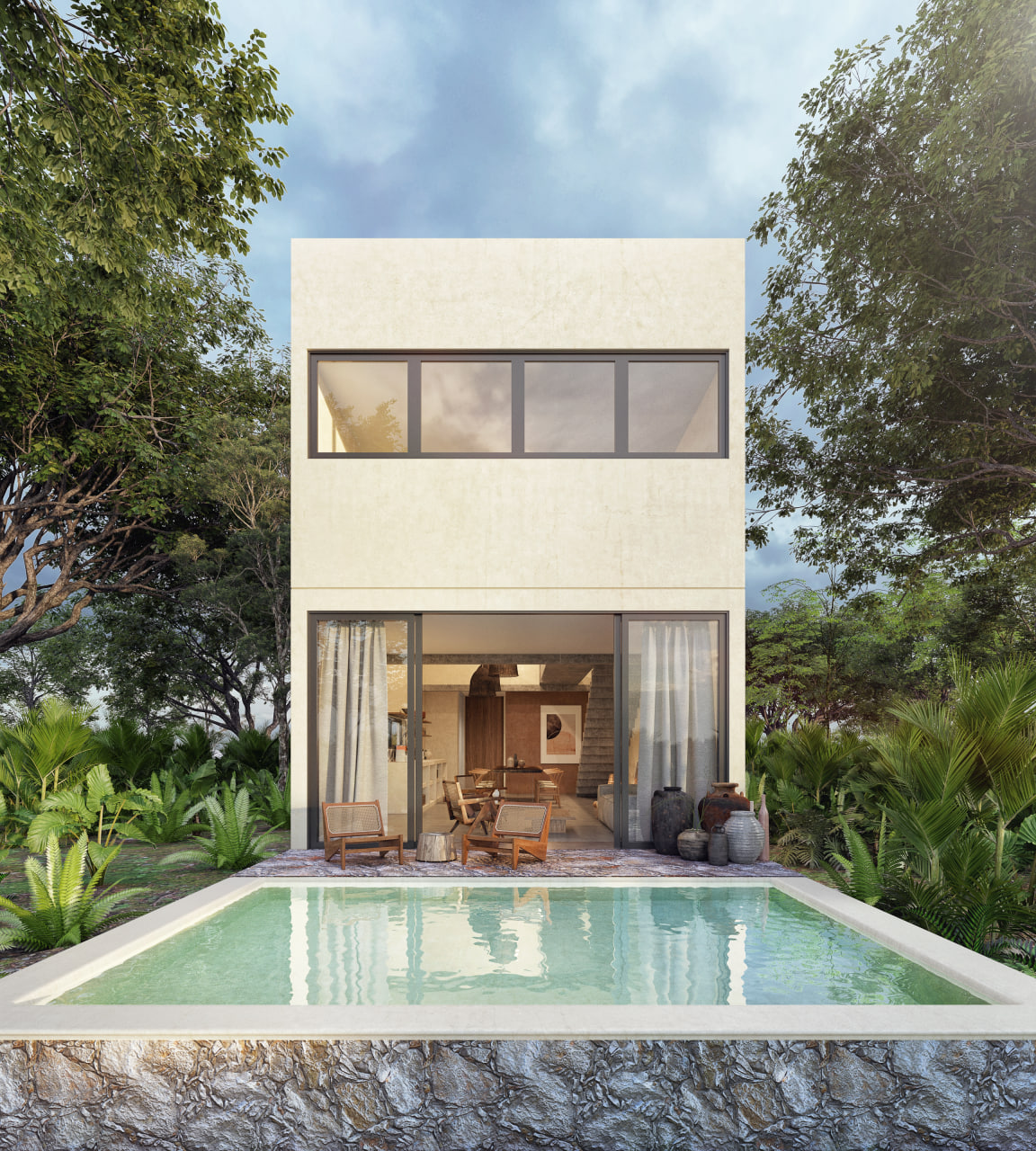 House in Hunucmá, Yucatán with one bedroom