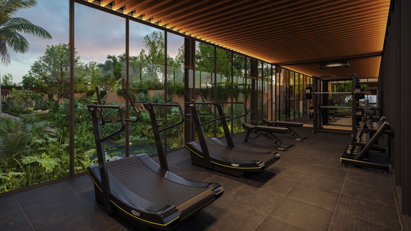 One bedroom condo in Temozon Norte, Merida