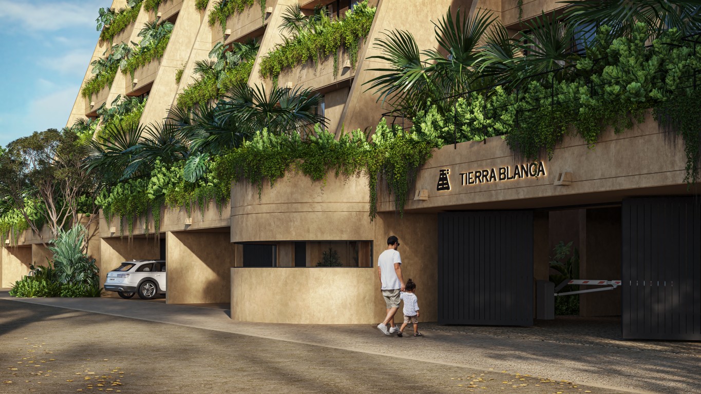 One bedroom condo plus study in Temozón Norte