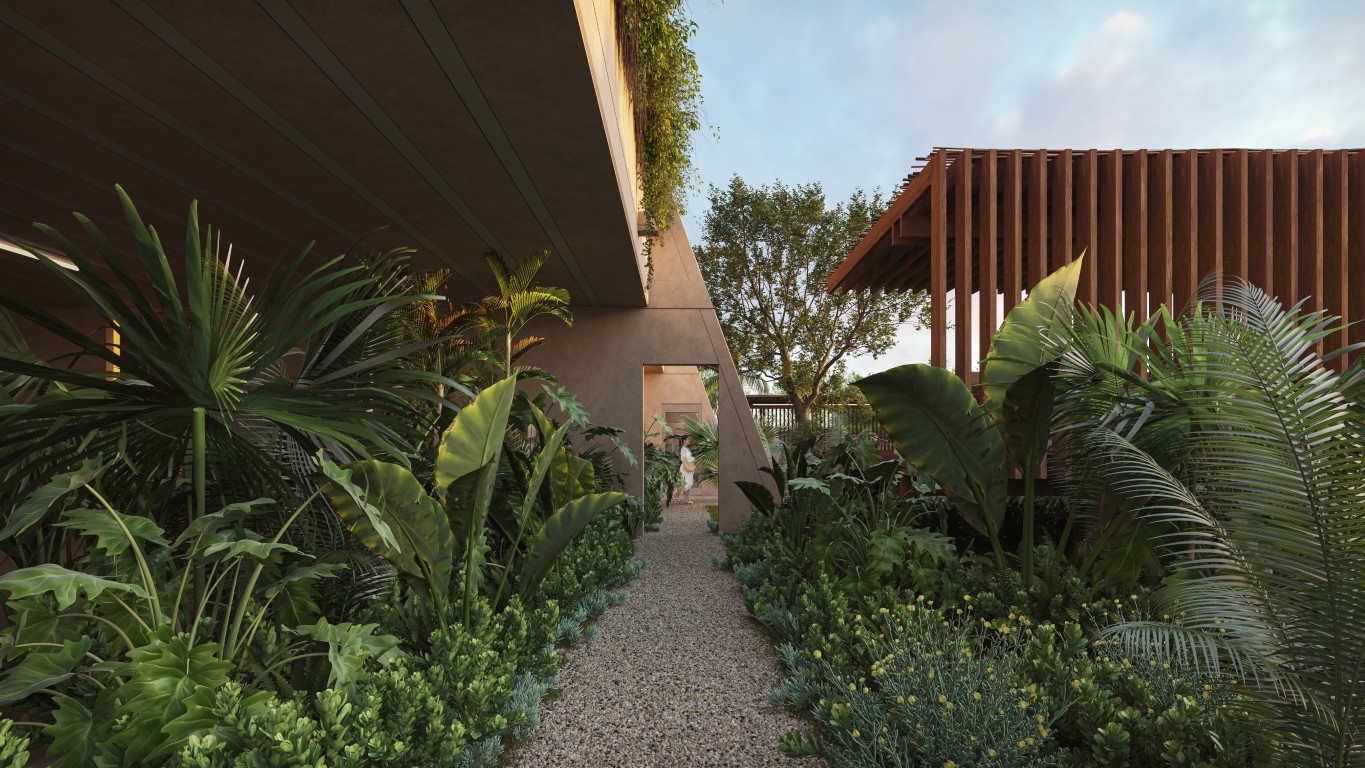 Modern Two-Bedroom Condo in Temozón Norte