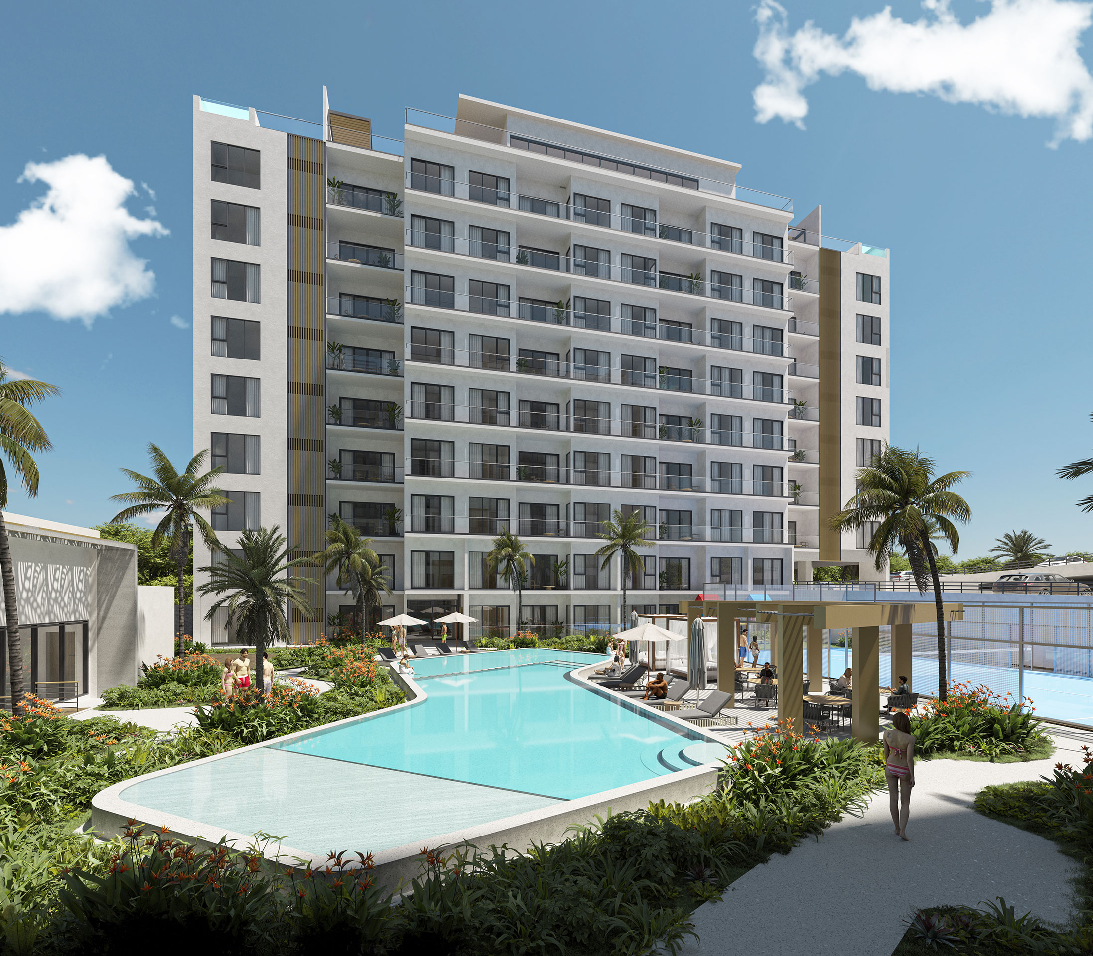 52529 New 2-bedroom condo in Playa del  - Condo
